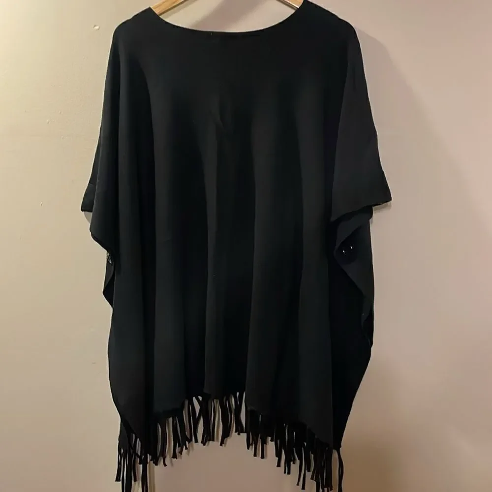 Fringed Pancho